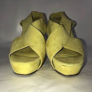 DVF’s Zia Slingback Suede Platform Sandals